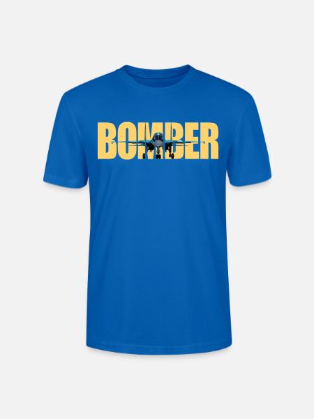 Bomber Su-34 - Stanley/Stella CRAFTER Unisex Organic T-Shirt - peacock-blue