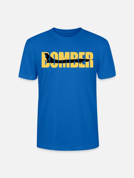 Bomber Tu-95 - Stanley/Stella CRAFTER Unisex Organic T-Shirt - peacock-blue