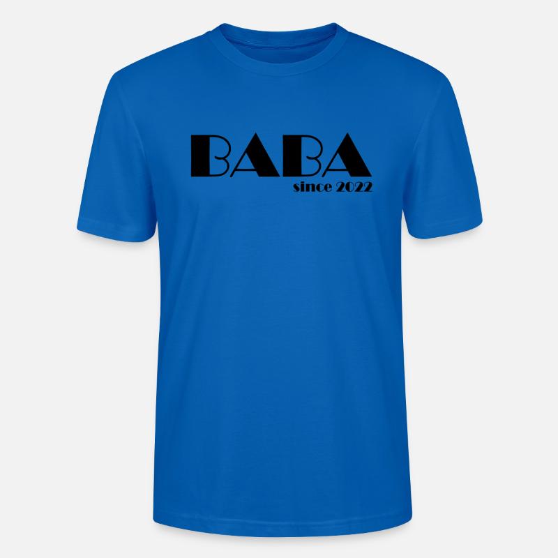 BABA since 2022 s - Stanley/Stella Unisex Bio-T-Shirt CRAFTER - Pfauenblau