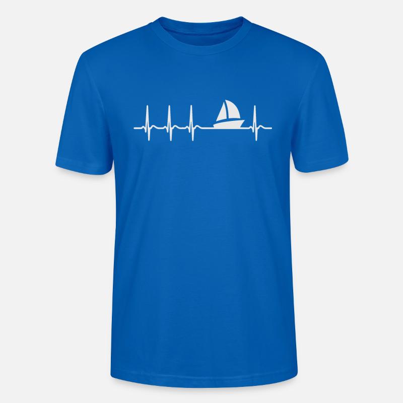 Sailing - Stanley/Stella Unisex Bio-T-Shirt CRAFTER - Pfauenblau