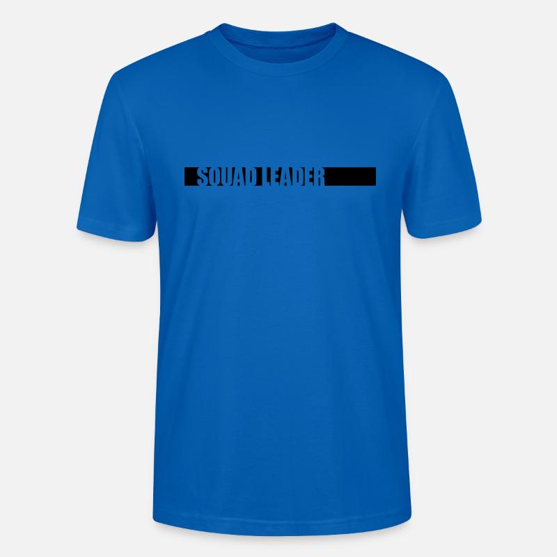Équipe Leader Squad Strip - T-shirt bio CRAFTER Stanley Stella Unisexe - bleu paon