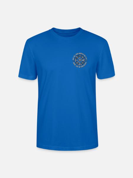 Headbanger Germane - Stanley/Stella Unisex Bio-T-Shirt CRAFTER - Pfauenblau