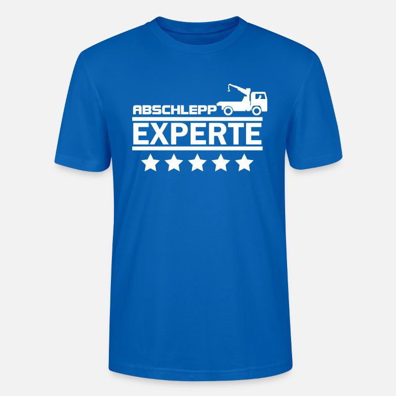 abschlepp experte - Stanley/Stella Unisex Bio-T-Shirt CRAFTER - Pfauenblau