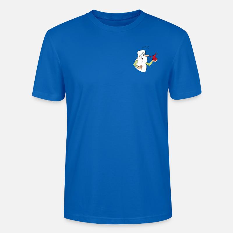 Hello Maestro Mit Blutkörperchen Globus - Stanley/Stella Unisex Bio-T-Shirt CRAFTER - Pfauenblau