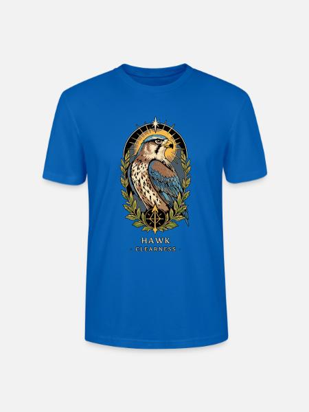 TOTEM FALCON Klarheit - Stanley/Stella Unisex Bio-T-Shirt CRAFTER - Pfauenblau