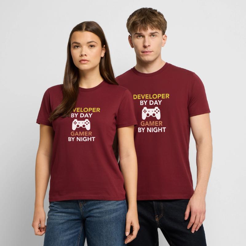 Gamer Software Developer Engineer Programmer Stanley/Stella CRAFTER Unisex Organic T-Shirt