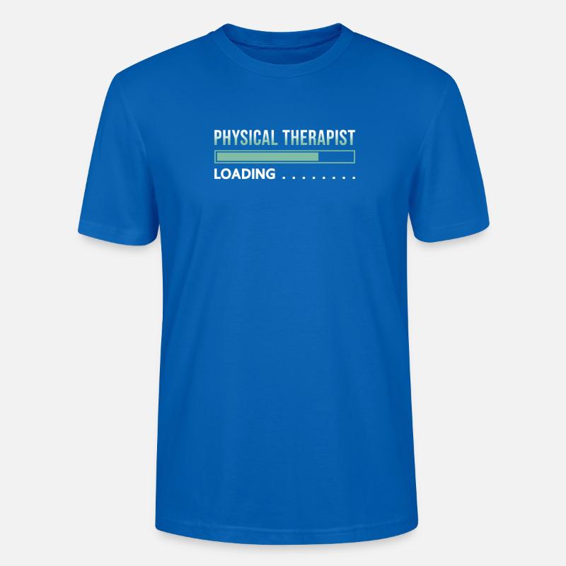 Physiotherapeut Loading - Stanley/Stella Unisex Bio-T-Shirt CRAFTER - Pfauenblau