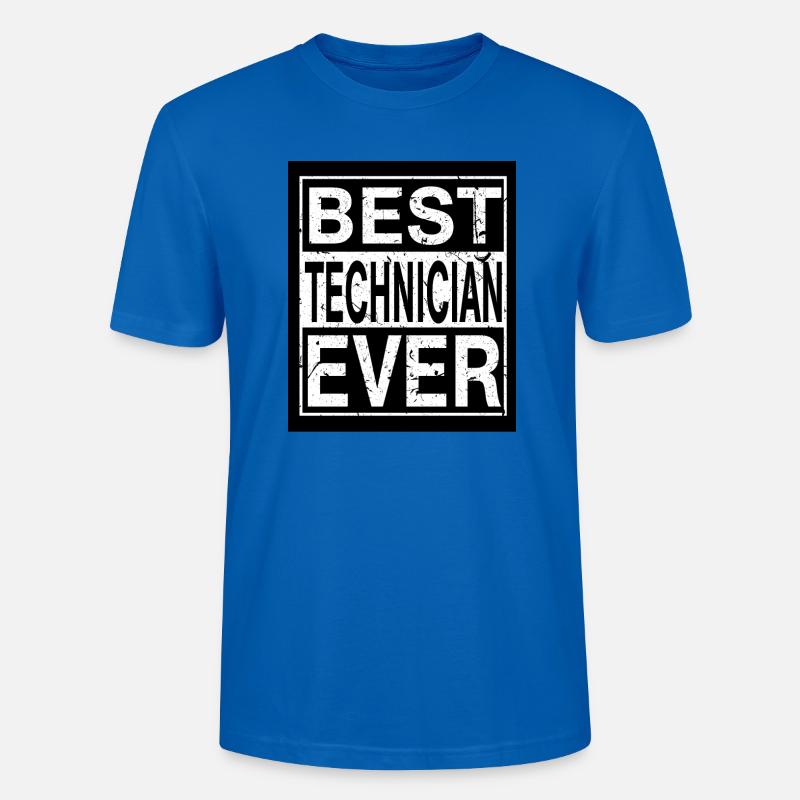 Techniker Bester Techniker - Stanley/Stella Unisex Bio-T-Shirt CRAFTER - Pfauenblau
