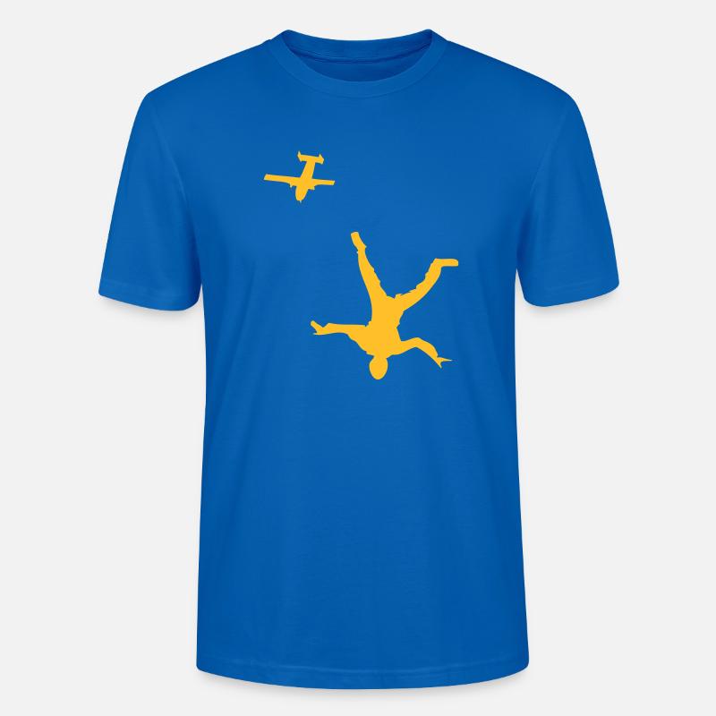 HeadDown with skyvan - Stanley/Stella Unisex Bio-T-Shirt CRAFTER - Pfauenblau