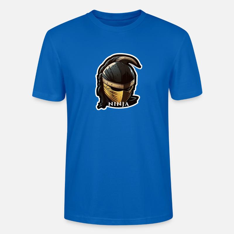 Le code du ninja - T-shirt bio CRAFTER Stanley Stella Unisexe - bleu paon