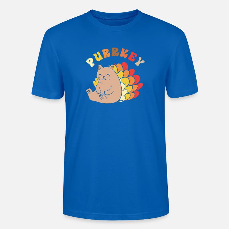 Thanksgiving Mama Mutter Oma Großmutter - Stanley/Stella Unisex Bio-T-Shirt CRAFTER - Pfauenblau