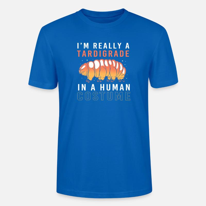 Bärtierchen Tardigrades Wasserbär Tardigrade - Stanley/Stella Unisex Bio-T-Shirt CRAFTER - Pfauenblau