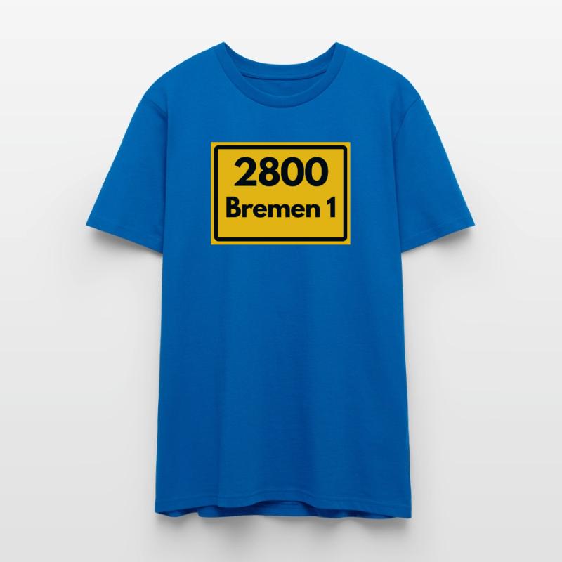 OLD POSTCODE POSTCODE RETRO 2800 BREMEN 1 – HANSE Stanley/Stella CRAFTER Unisex Organic T-Shirt