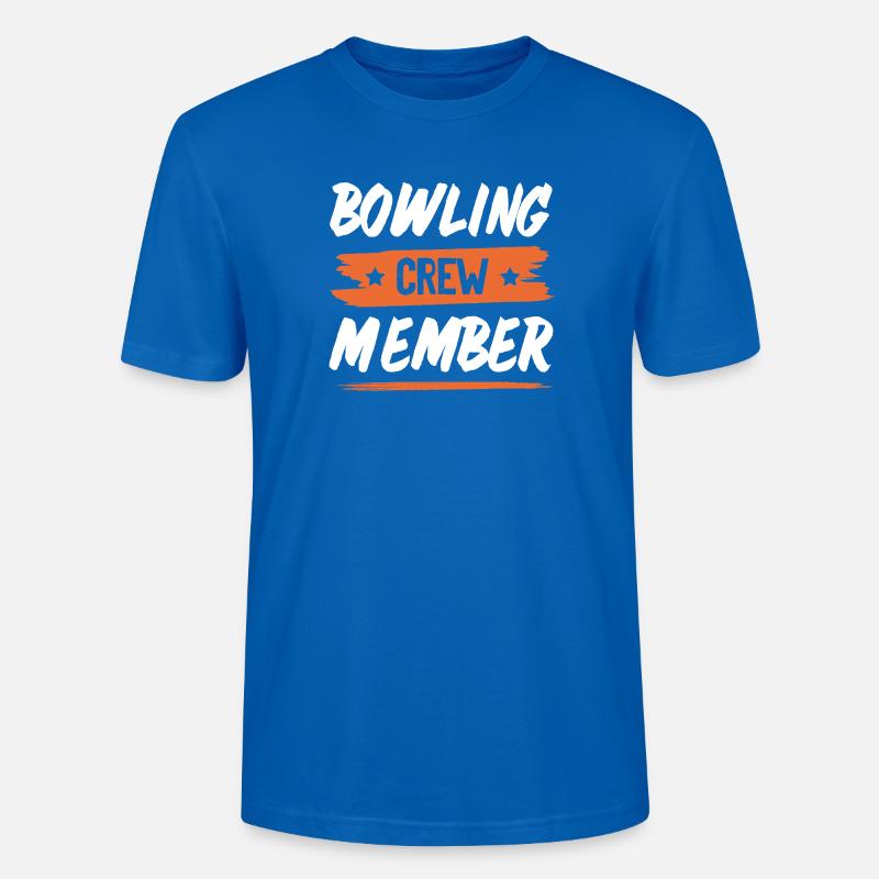 Équipe de bowling - T-shirt bio CRAFTER Stanley Stella Unisexe - bleu paon
