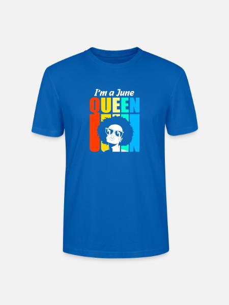 Sternzeichen Krebs - Stanley/Stella Unisex Bio-T-Shirt CRAFTER - Pfauenblau