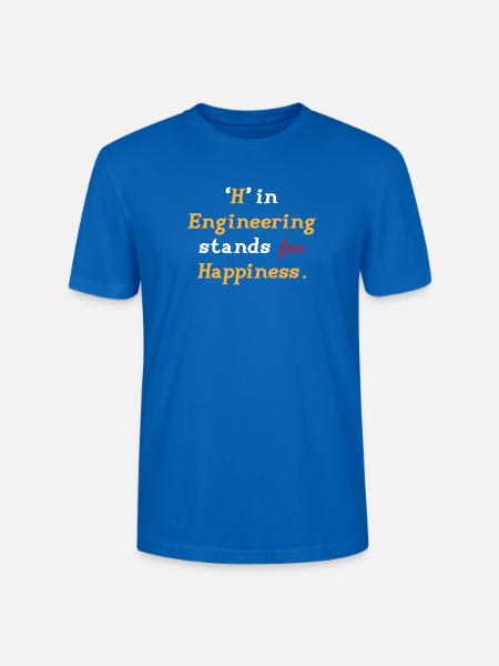Ingenieur Student - Stanley/Stella Unisex Bio-T-Shirt CRAFTER - Pfauenblau
