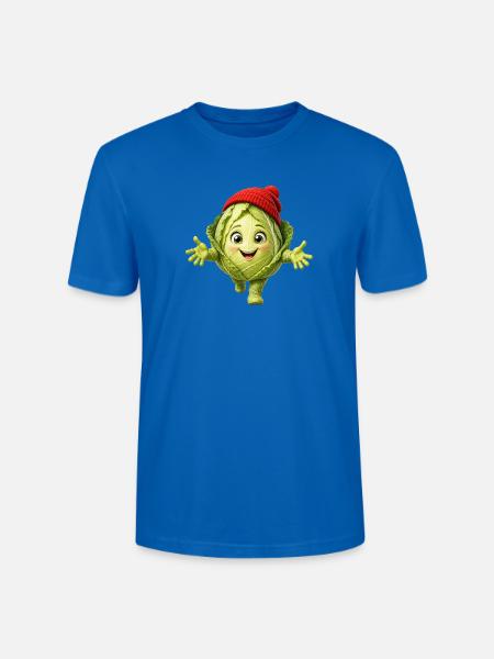 Kohlkopf - Stanley/Stella Unisex Bio-T-Shirt CRAFTER - Pfauenblau