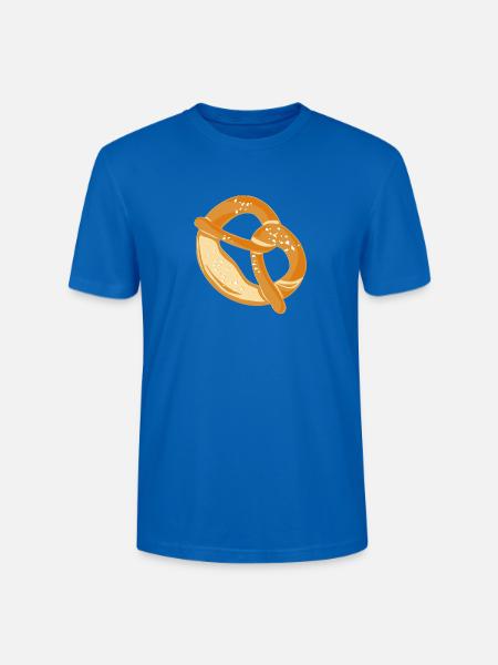 Brezel - Stanley/Stella Unisex Bio-T-Shirt CRAFTER - Pfauenblau