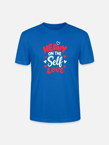 Stark auf Selbstliebe - Stanley/Stella Unisex Bio-T-Shirt CRAFTER - Pfauenblau