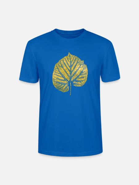 Lindenblatt - Stanley/Stella Unisex Bio-T-Shirt CRAFTER - Pfauenblau