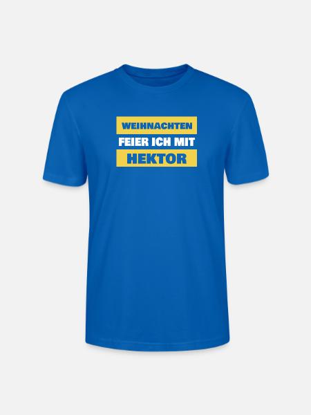 Geschenk für Hektor - Stanley/Stella Unisex Bio-T-Shirt CRAFTER - Pfauenblau