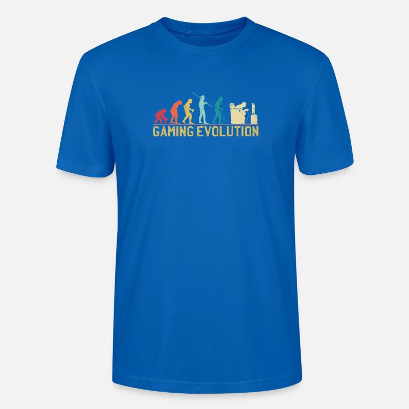 Illustrations de Gaming Evolution - T-shirt bio CRAFTER Stanley Stella Unisexe - bleu paon