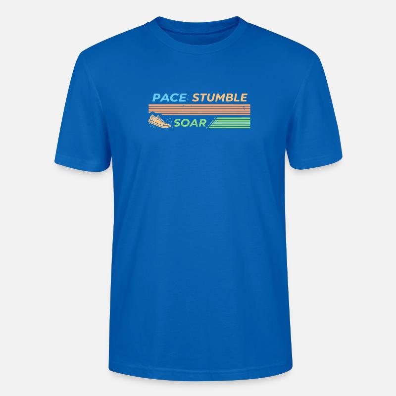 PACE STUMBLE SOAR - T-shirt bio CRAFTER Stanley Stella Unisexe - bleu paon