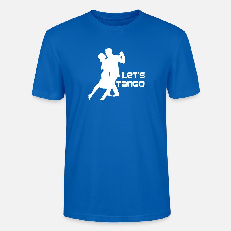 Lets Tango 2 - Farbwechsel - Stanley/Stella Unisex Bio-T-Shirt CRAFTER - Pfauenblau