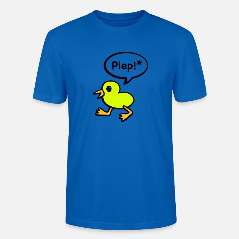 piepvogel - Stanley/Stella Unisex Bio-T-Shirt CRAFTER - Pfauenblau