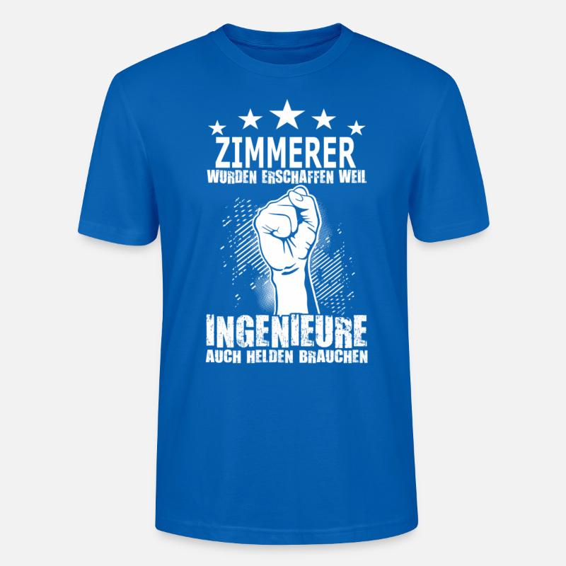 zimmerer - Stanley/Stella Unisex Bio-T-Shirt CRAFTER - Pfauenblau