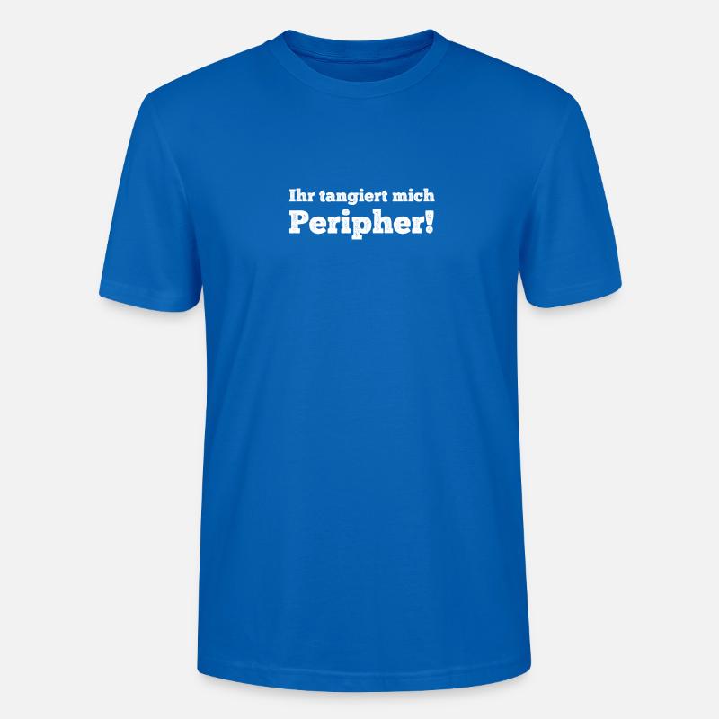 Vous m'affectez en périphérie! - T-shirt bio CRAFTER Stanley Stella Unisexe - bleu paon