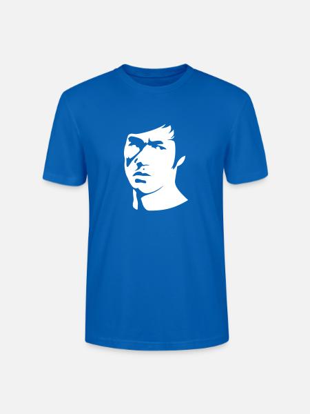 Bruce Lee: Dragon Icon - Stanley/Stella Unisex Bio-T-Shirt CRAFTER - Pfauenblau