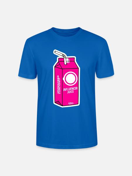 Influencer Juice – Gesponserte Inhalte - Stanley/Stella Unisex Bio-T-Shirt CRAFTER - Pfauenblau