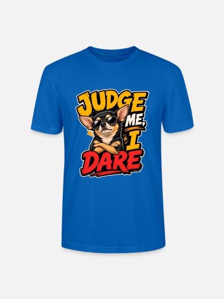 Chihuahua - Stanley/Stella Unisex Bio-T-Shirt CRAFTER - Pfauenblau