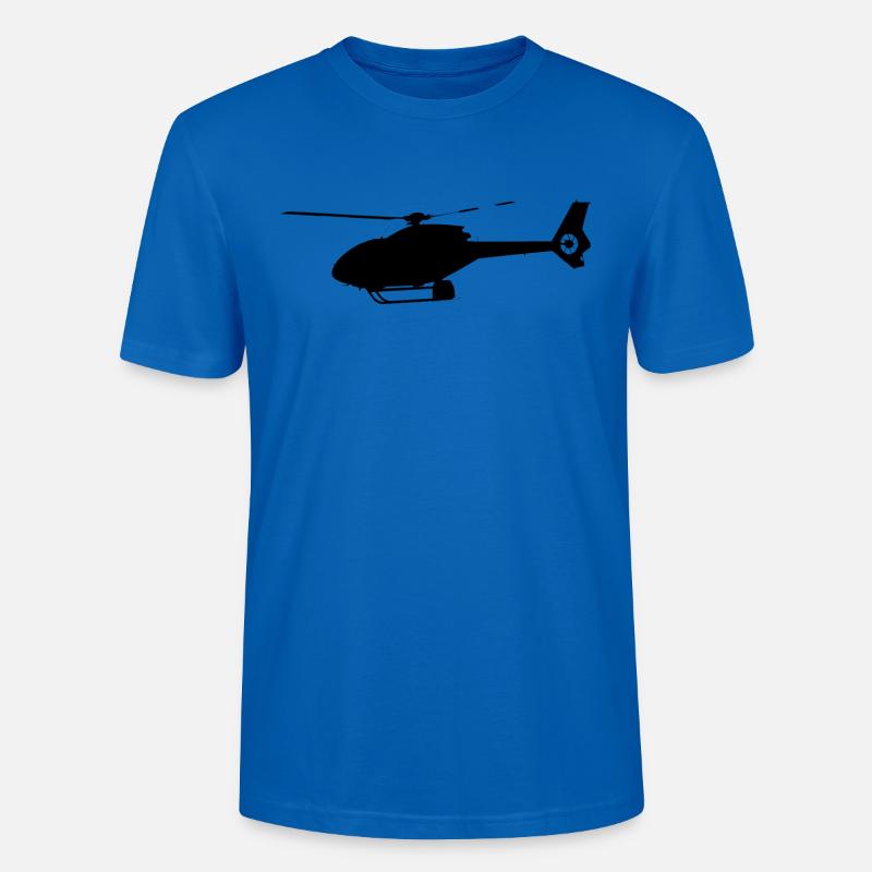 Hubschrauber 120 - Stanley/Stella Unisex Bio-T-Shirt CRAFTER - Pfauenblau