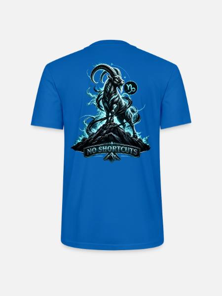 Keine Abkürzungen - Stanley/Stella Unisex Bio-T-Shirt CRAFTER - Pfauenblau