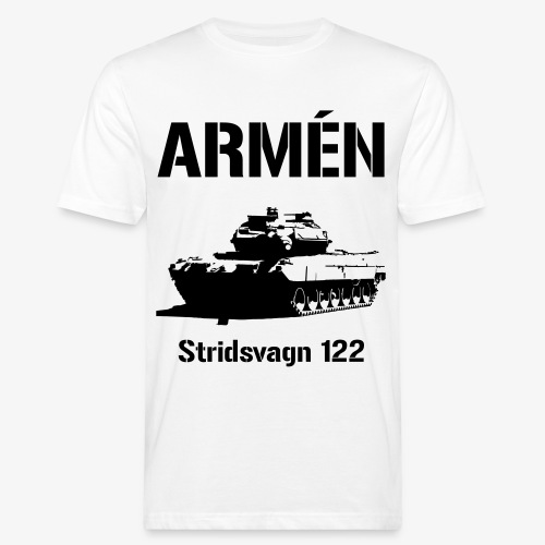 ARMÉN - Stridsvagn 122 - Ekologisk T-shirt herr