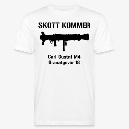SKOTT KOMMER - KLART BAKÅT - SWE Flag - Ekologisk T-shirt herr
