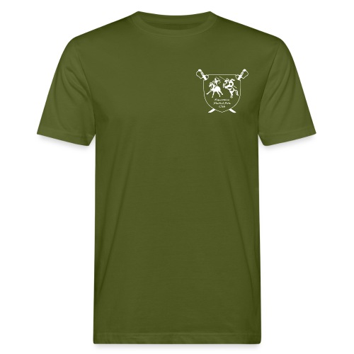 logo miekallinen vastaväri - Miesten luonnonmukainen t-paita