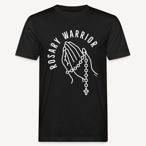 ROSARY WARRIOR - Men's Organic T-Shirt