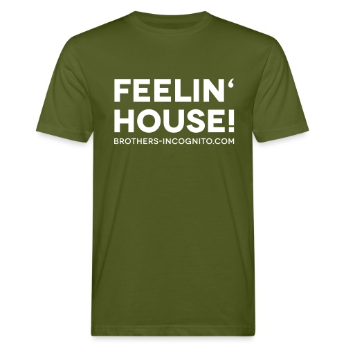 Feelin House - Männer Bio-T-Shirt