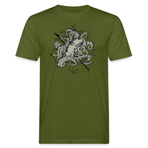 OCTOPLASTIC - Mannen Bio-T-shirt