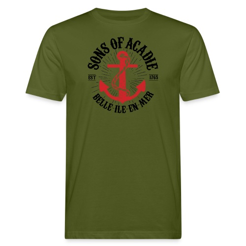Sons Of Acadie Ancre de Marine - T-shirt bio Homme
