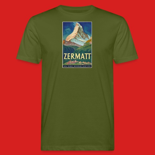 Zermatt - Männer Bio-T-Shirt