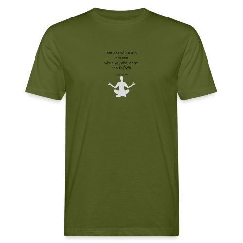 Breakthroughs - Männer Bio-T-Shirt