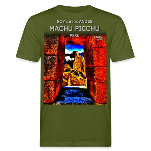 SOY de los ANDES - Machu Picchu II - T-shirt bio Homme
