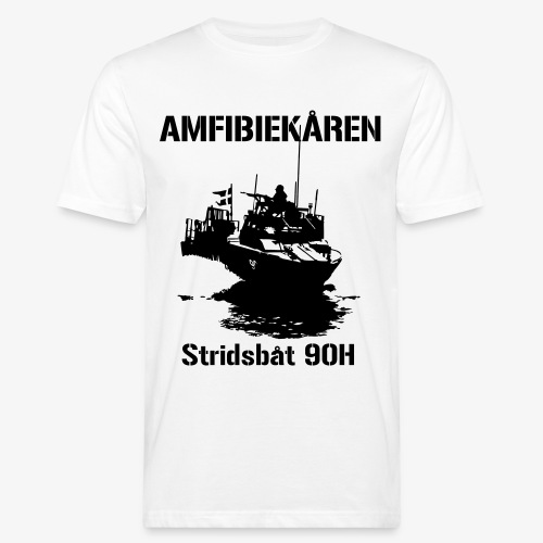 Amfibiekåren - Stridsbåt 90H - Ekologisk T-shirt herr
