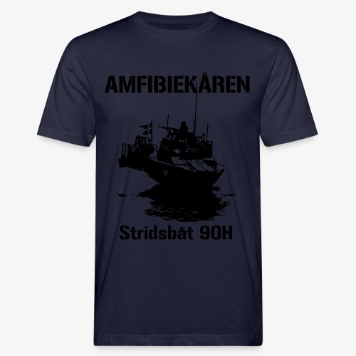 Amfibiekåren - Stridsbåt 90H - Ekologisk T-shirt herr