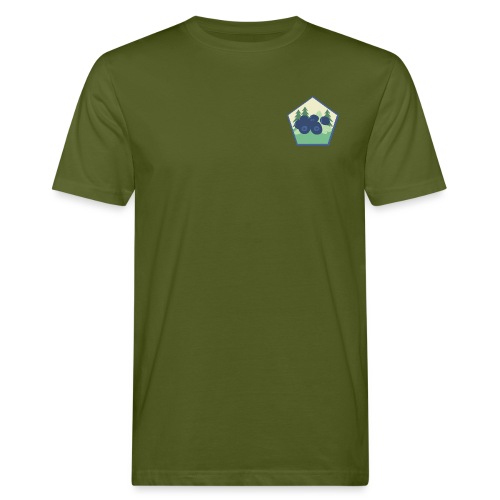 The blueberry forest - Ekologisk T-shirt herr