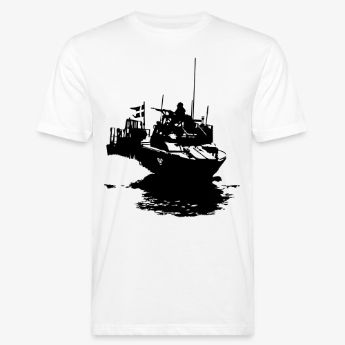 Combat Boat 90 - Stridsbåt 90 - Ekologisk T-shirt herr